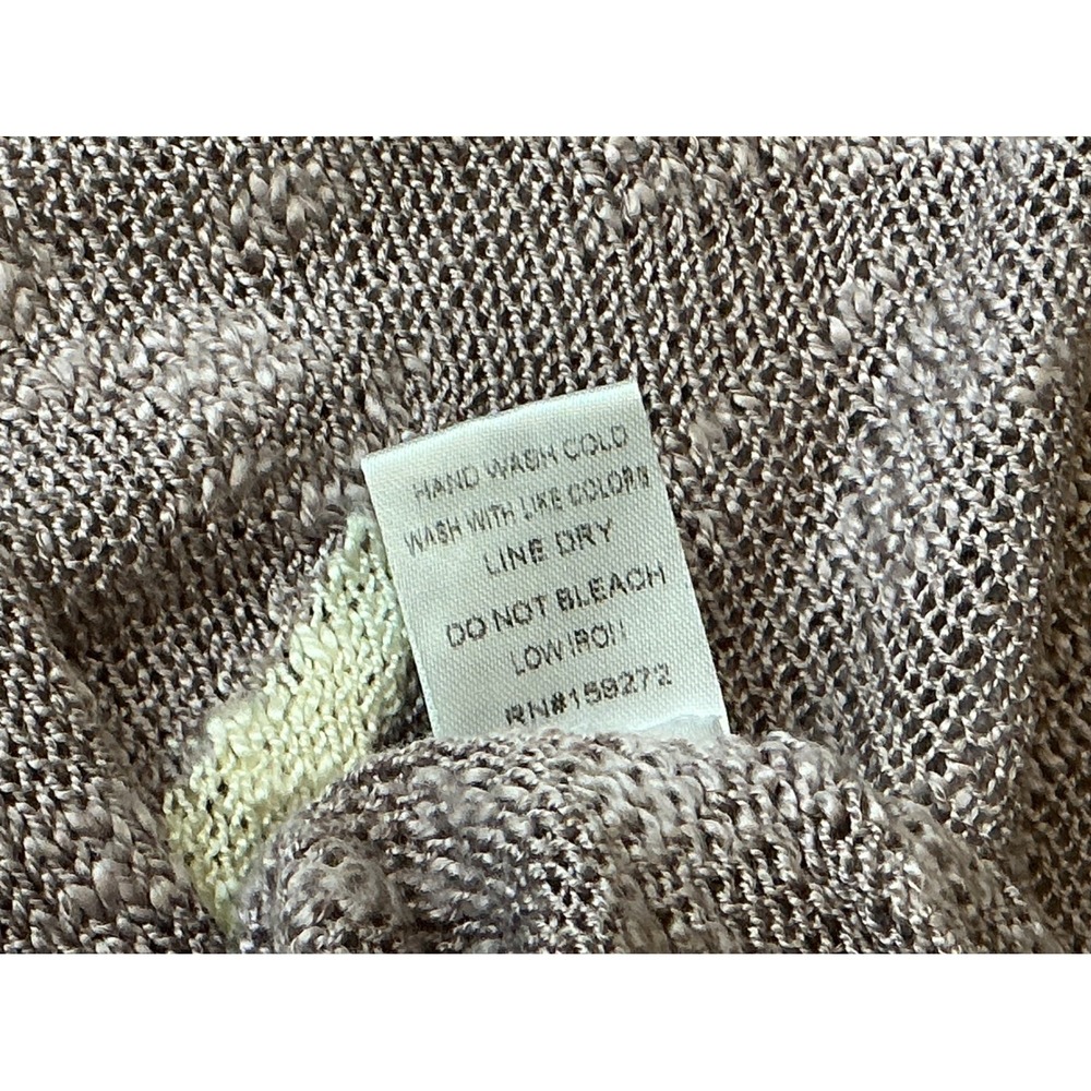 Gigio Plus Womens 1XL Star Print Oversized V-Neck Sweater Mauve PC1400 - Picture 8 of 8